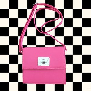 HOT PINK SHOULDER BAG